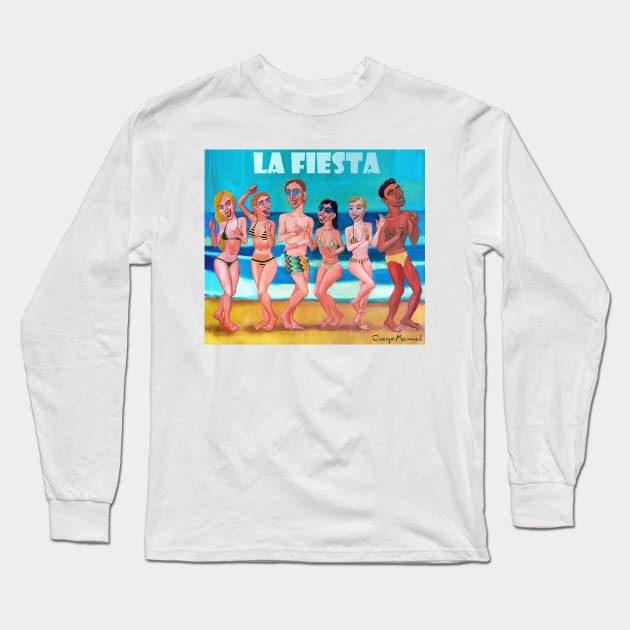 La fiesta Long Sleeve T-Shirt by diegomanuel